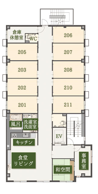 2階間取り図
