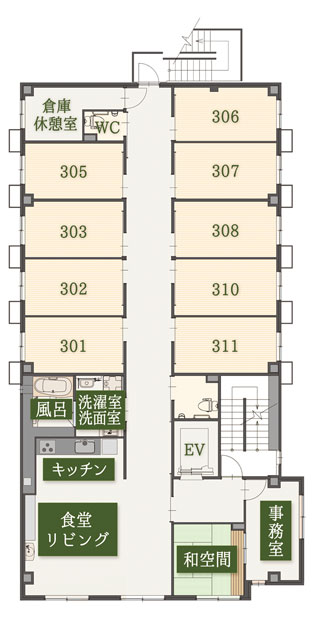 3階間取り図